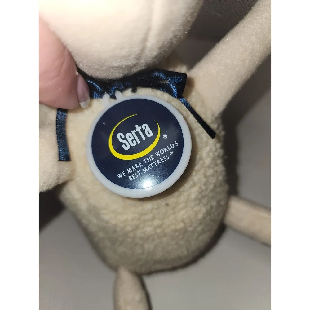 Vintage Serta Sheep Plush Number‎ 5 Count Sheep Instead